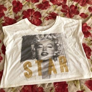✨Marilyn Monroe Studded T-Shirt ✨